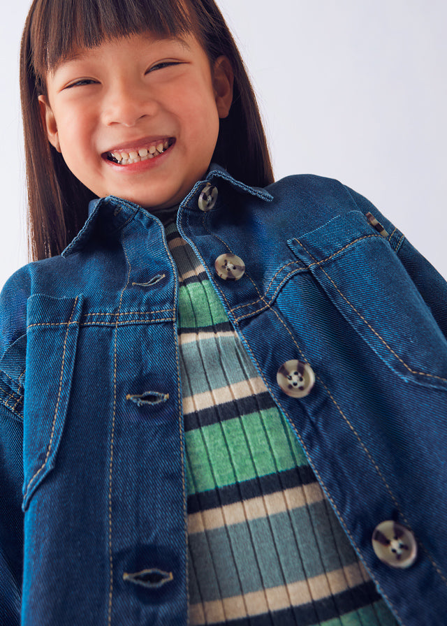 Sobrecamisa vaquera unisex infantil