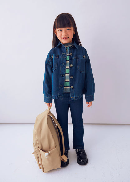 Sobrecamisa vaquera unisex infantil