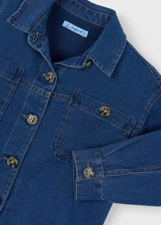 Sobrecamisa vaquera unisex infantil