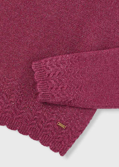 Jersey punto liso niña