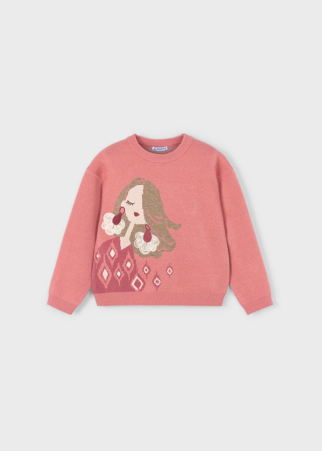 Jersey jacquard niña