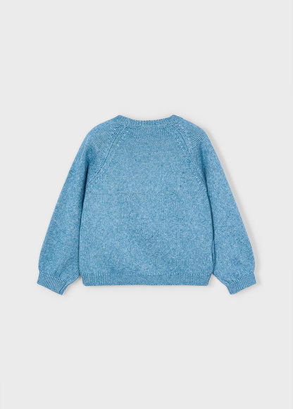 Jersey flores aplique niña