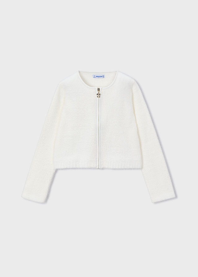 Rebeca tricot pelo niña