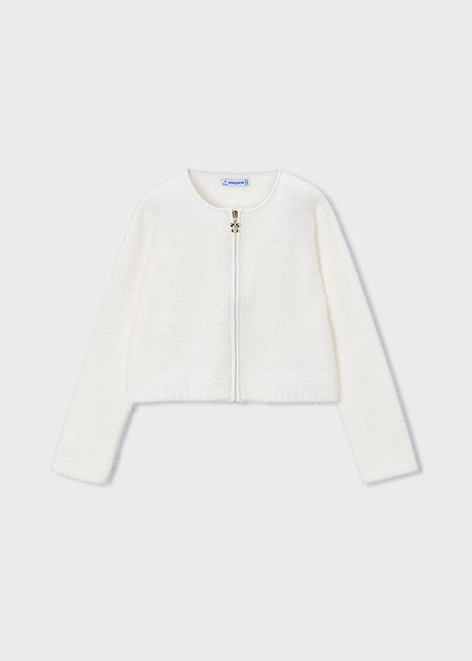 Rebeca tricot pelo niña