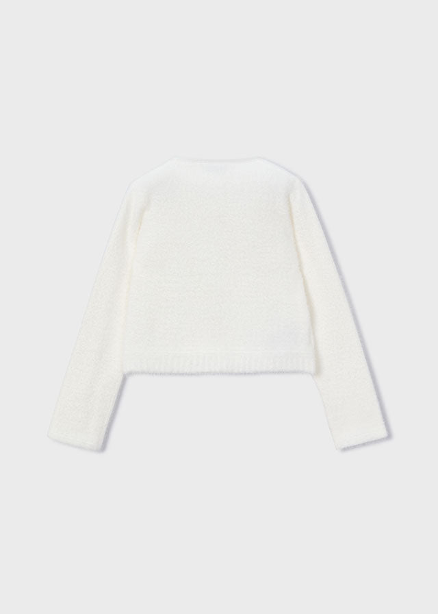 Rebeca tricot pelo niña