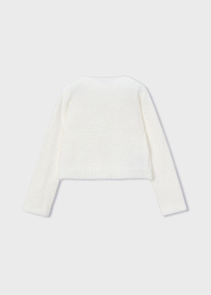 Rebeca tricot pelo niña