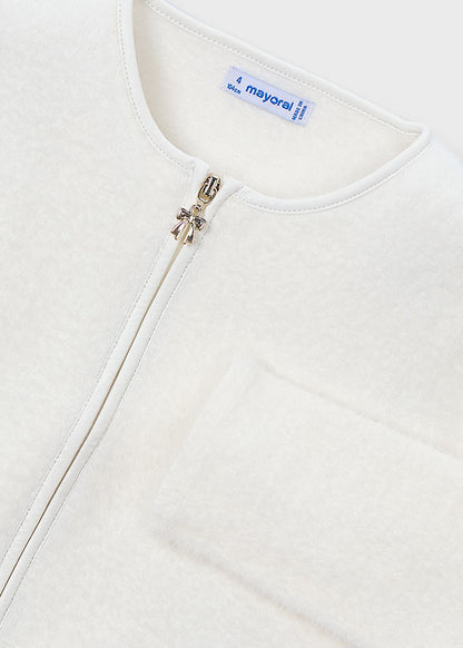 Rebeca tricot pelo niña