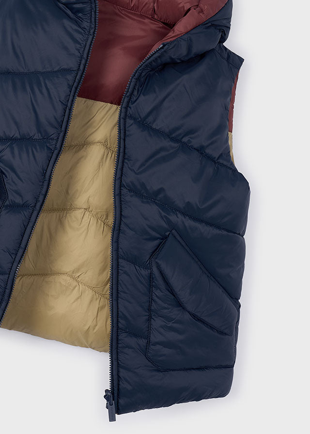 Chaleco reversible niño