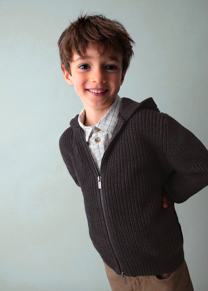 Cárdigan tricot niño