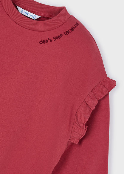 Pullover volante mangas