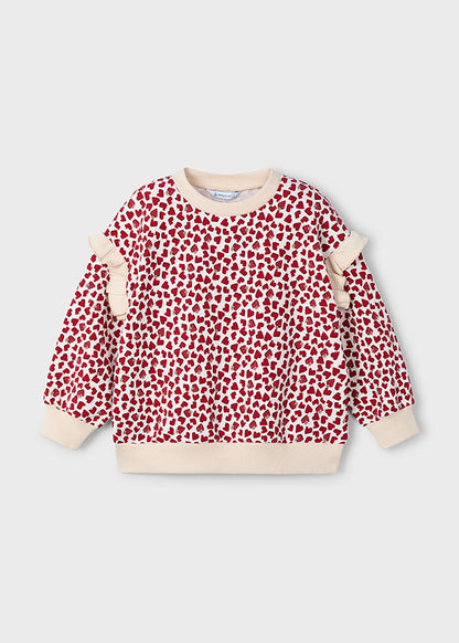 Pullover volante mangas