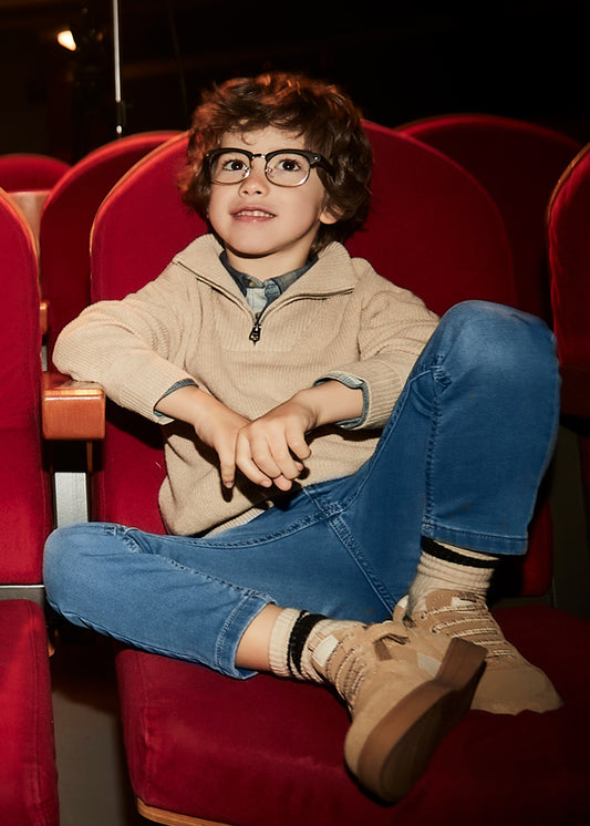 Pantalón soft denim