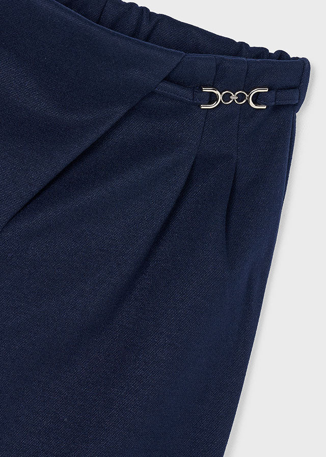 Pantalón punto pinzas niña