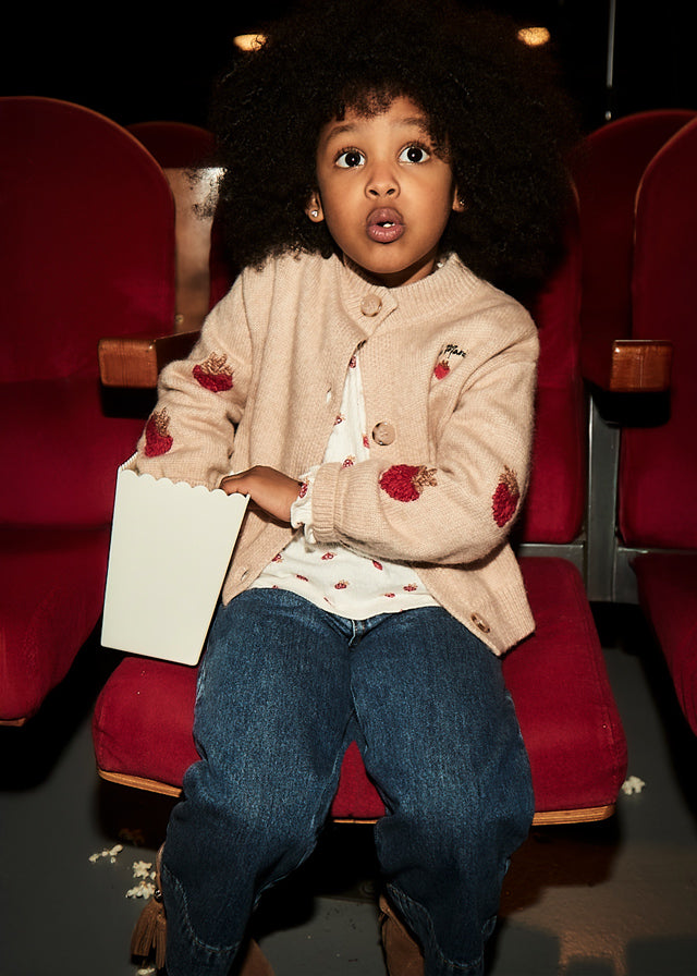 Pantalón tejano wide leg