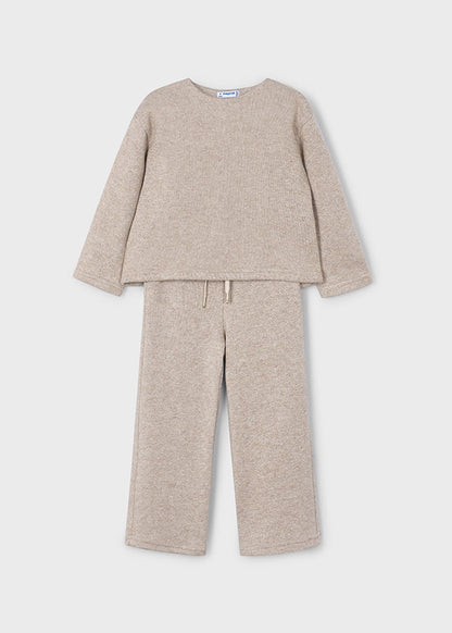 Conjunto pantalón y jersey niña