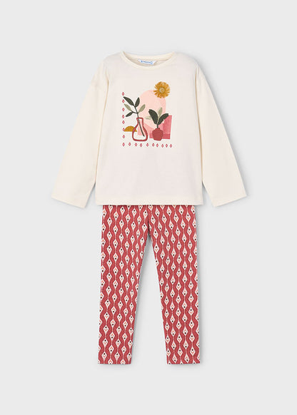 Conjunto leggings estampado