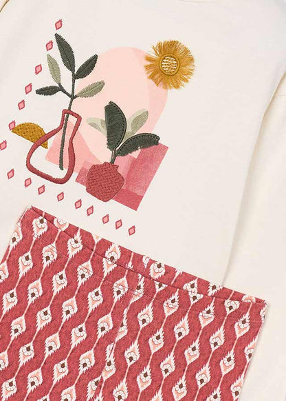 Conjunto leggings estampado