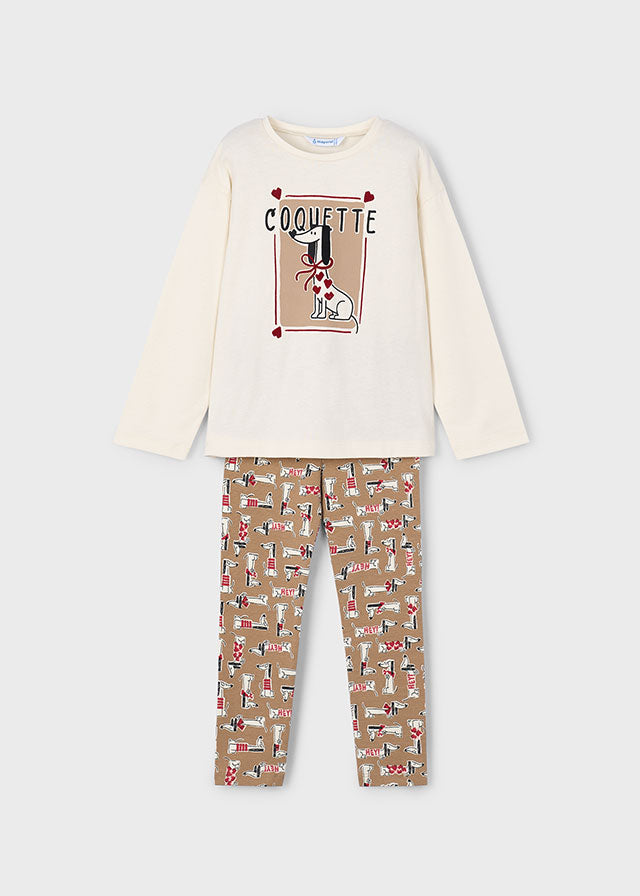 Conjunto leggings estampado