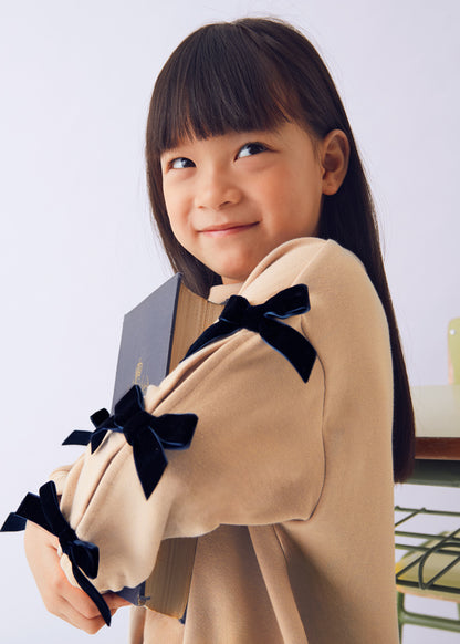 Conjunto legging y sudadera lazos niña