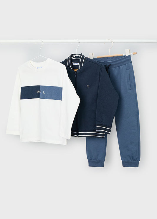 Chándal 3 piezas bomber niño