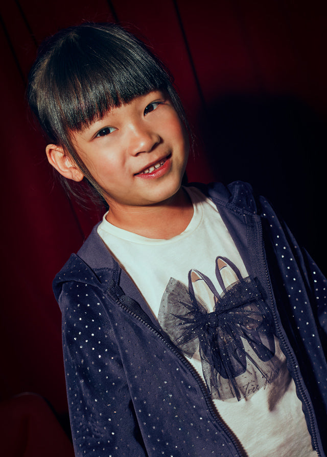 Chándal con camiseta niña