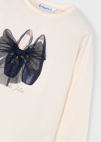 Chándal con camiseta niña