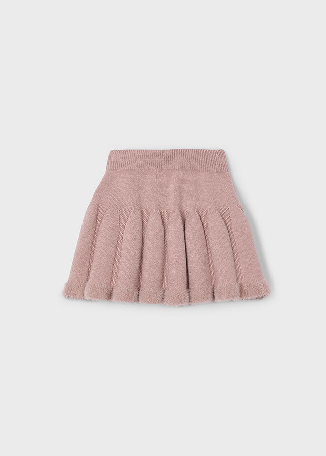 Falda tricot niña