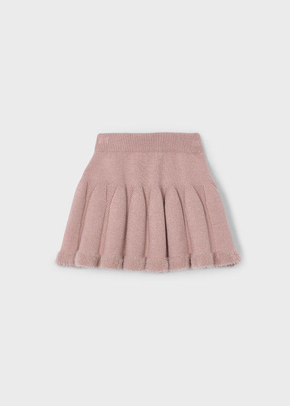 Falda tricot niña