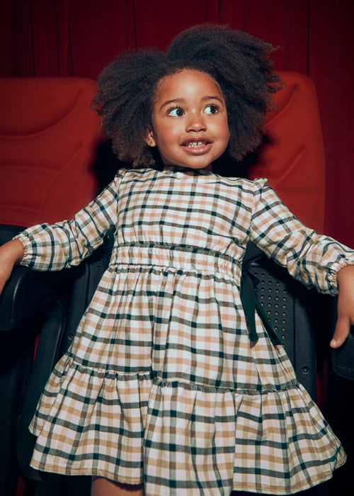 Vestido lazo viella niña