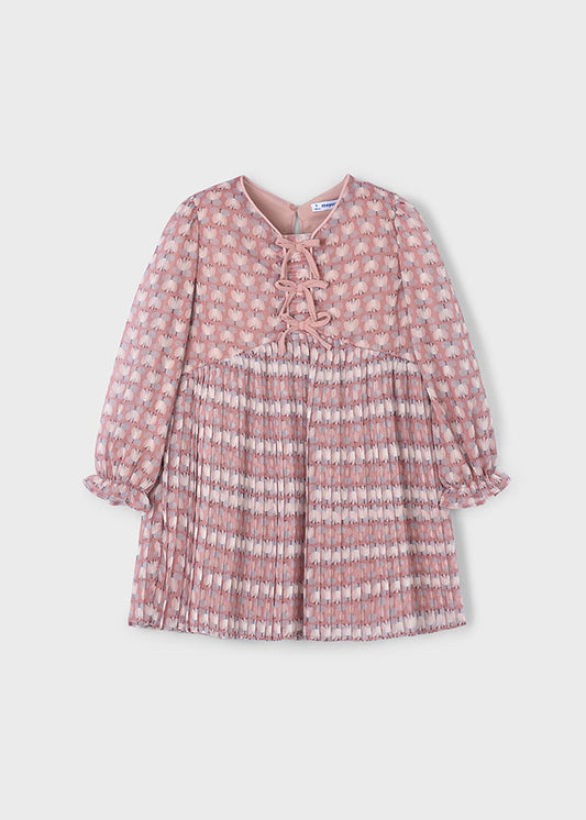 Vestido estampado niña