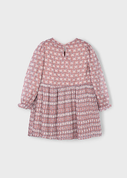 Vestido estampado niña