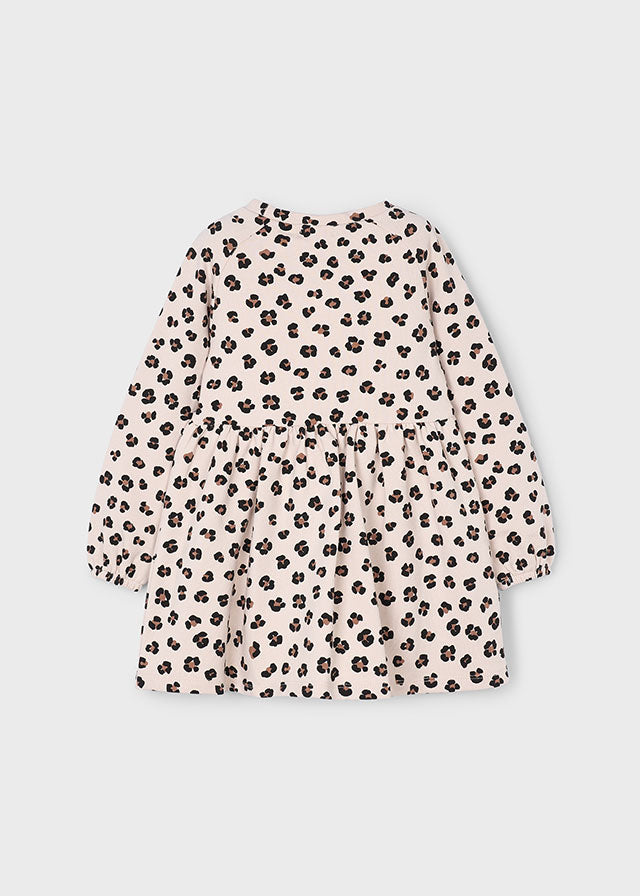 Vestido felpa con bolso niña