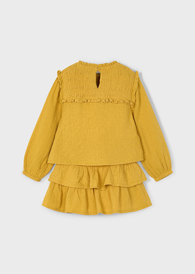 Conjunto falda algodón