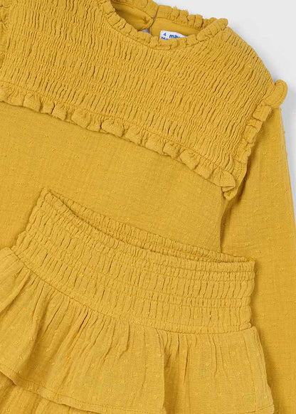 Conjunto falda algodón