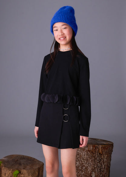 Camiseta pétalos chica