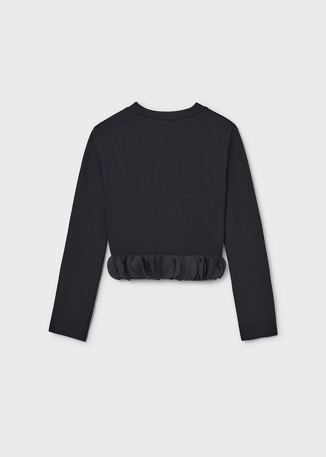 Camiseta pétalos chica