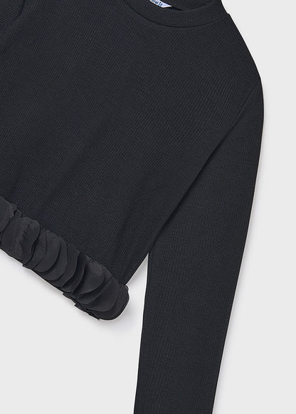 Camiseta pétalos chica