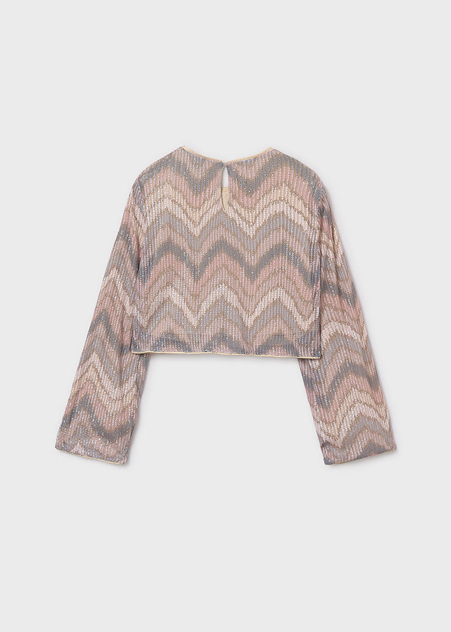 Top lentejuelas chica