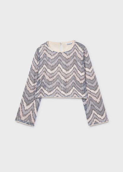 Top lentejuelas chica