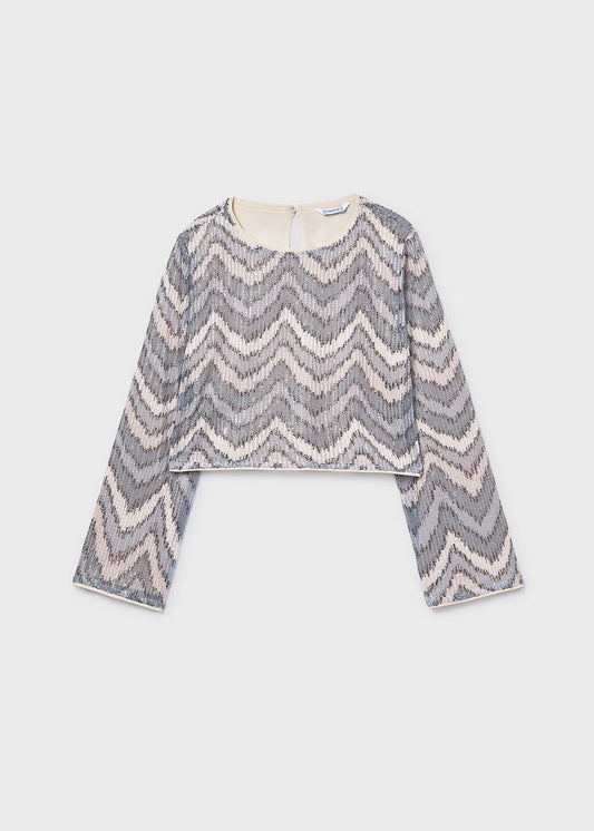 Top lentejuelas chica