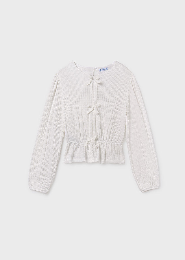 Blusa lazos chica