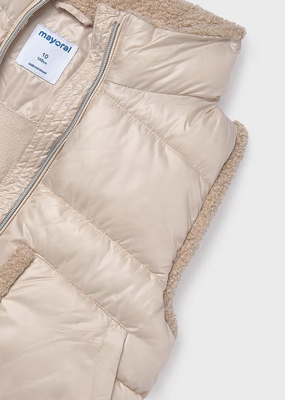 Chaleco borrego chica