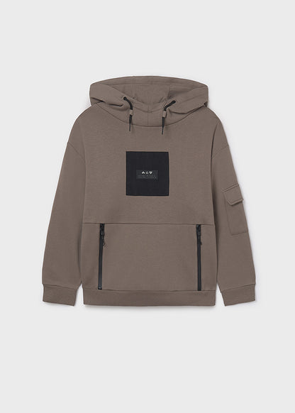 Sudadera contraste chico