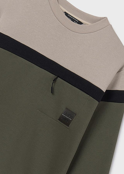 Sudadera bloques chico