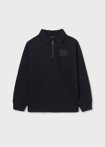 Sudadera cremallera chico