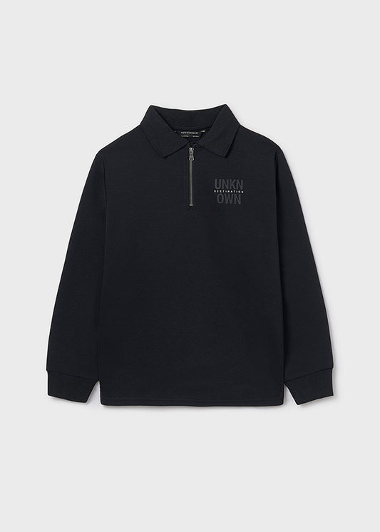 Sudadera cremallera chico