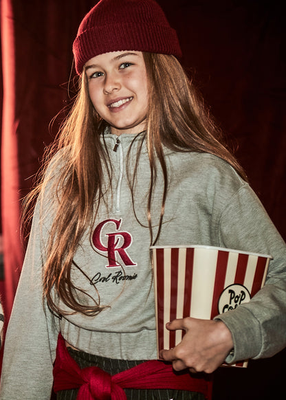 Sudadera letras relieve chica