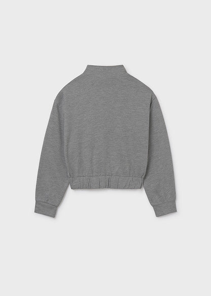 Sudadera letras relieve chica