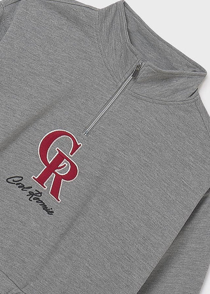 Sudadera letras relieve chica