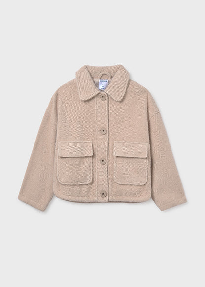 Abrigo punto pelo chica